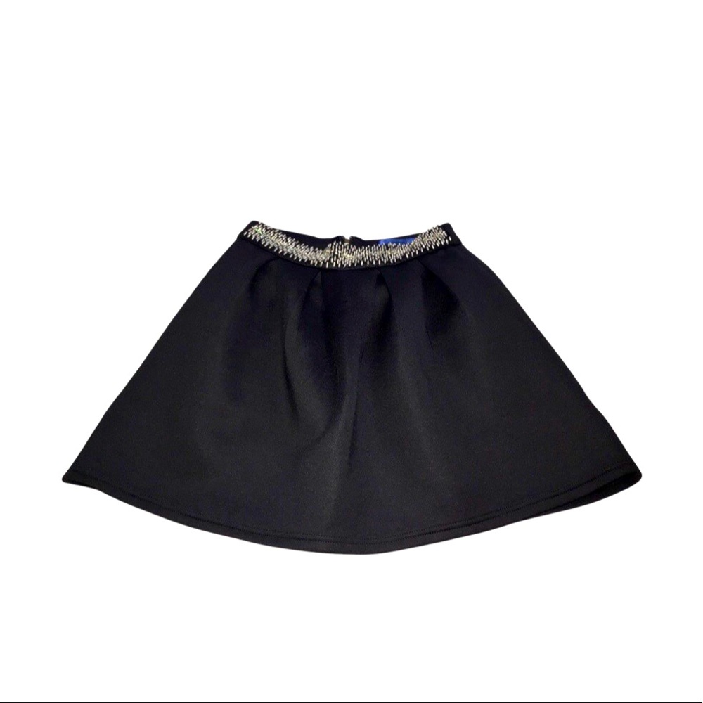 Black Full Circle Skirt